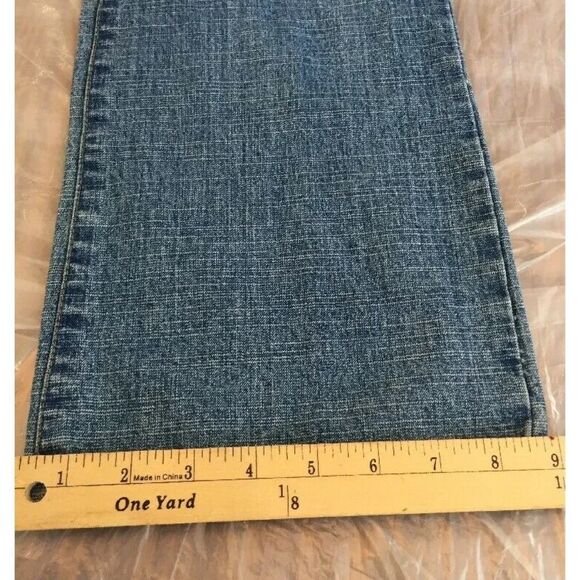 Vintage Y2K Duck Head Jeans Women 6 Blue Bootcut Minimalist Classic Streetwear - Picture 9 of 9